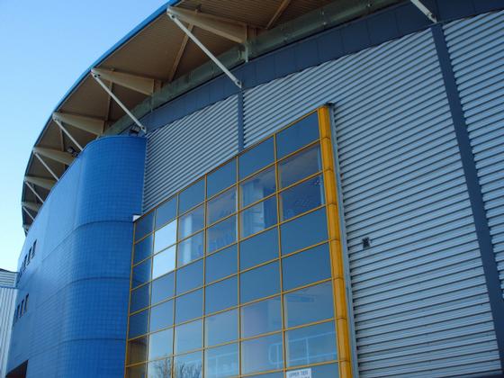 Structural view of Lawrence Batley Stand